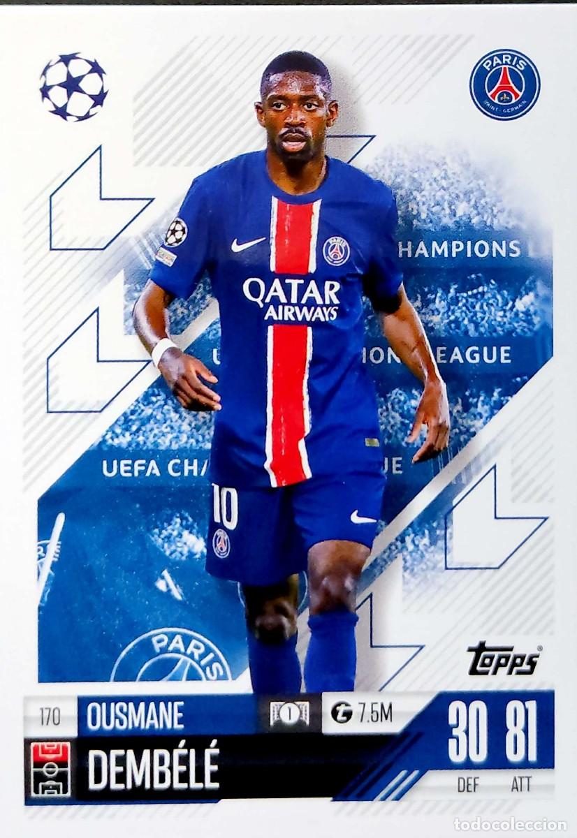 Carte Collector FIFA Club World Cup FE 2025 #466 OUSMANE DEMBÉLÉ PSG - Foil Imprimée Auto