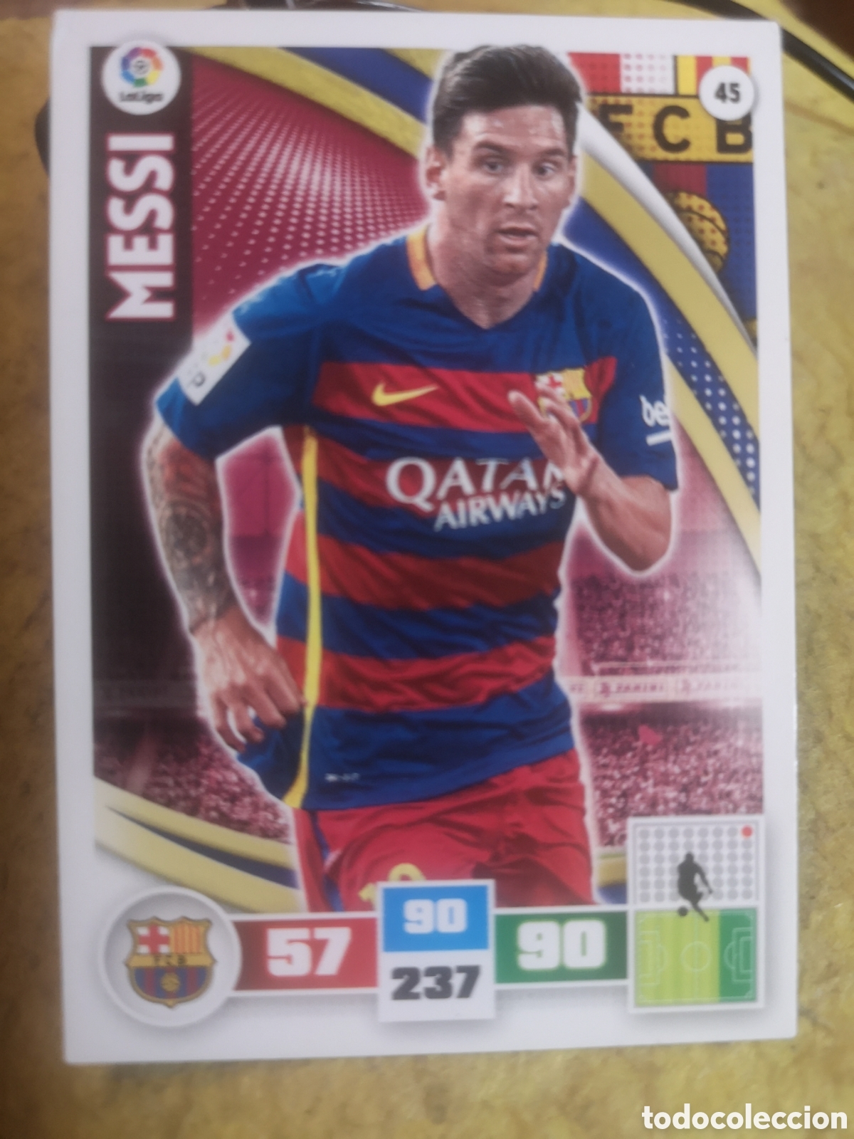 Cromos de f&uacute;tbol: MESSI - ADRENALYN XL 2015 - 2015 - PANINI - NUMERO 45