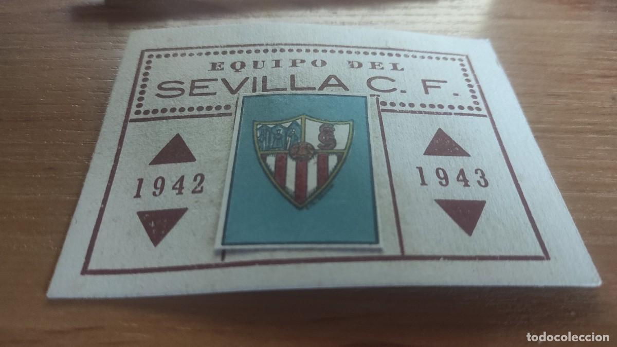 Cromos de f&uacute;tbol: &Aacute;lbum Deportivo Sevilla. Casulleras 1942 1943