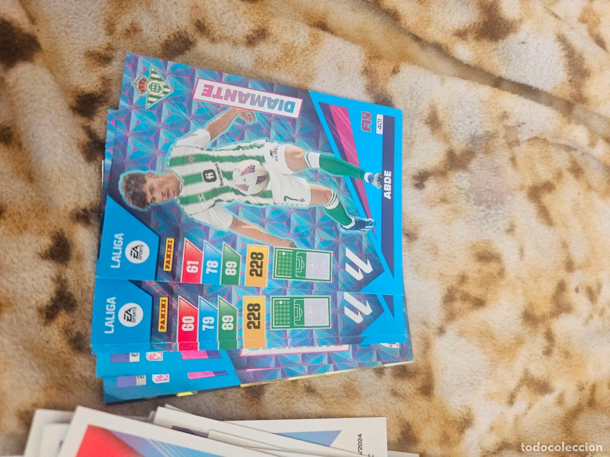 Fu&szlig;ball-Sticker: Abde betia 401 diamantes adrenalyn 2023 2024 23 24
