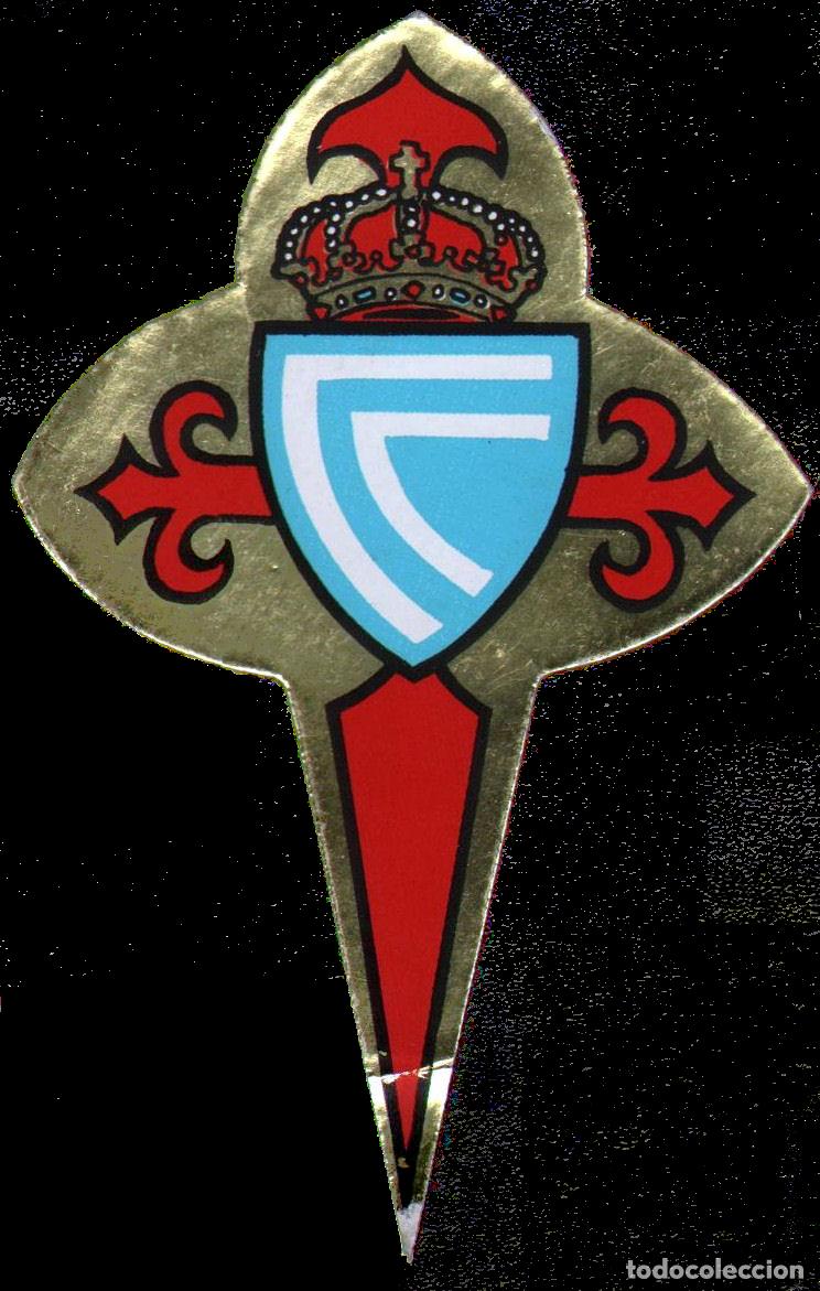 Figurine di Calcio: 1971-72. Distribuidora Guipuzcoana. Colecci&oacute;n Escudos Adhesivos Clubs de F&uacute;tbol Celta de Vigo