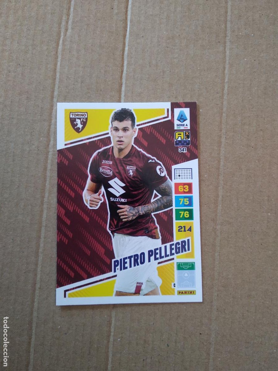 Cromos de f&uacute;tbol: 341 PELLEGRI TORINO CROMO FUTBOL PANINI ITALIA 23-24 ADRENALYN 2023-2024 CALCIATORI