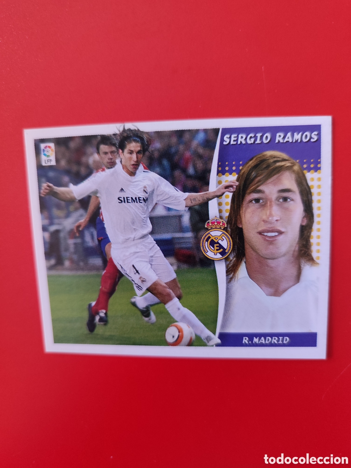 Cromos de f&uacute;tbol: Sergio Ramos Este 2006-07 - Foto 2