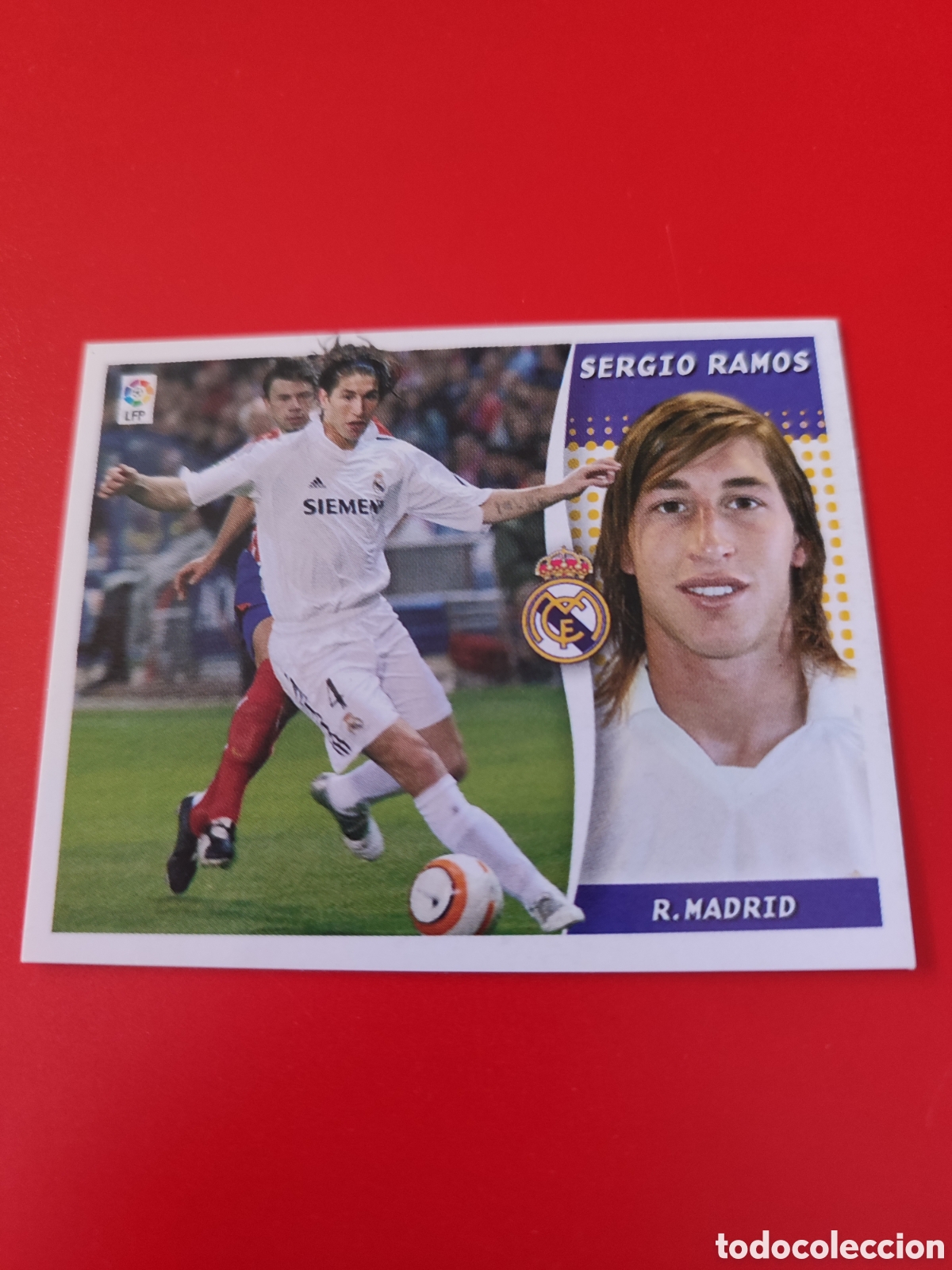 Cromos de f&uacute;tbol: Sergio Ramos Este 2006-07 - Foto 1