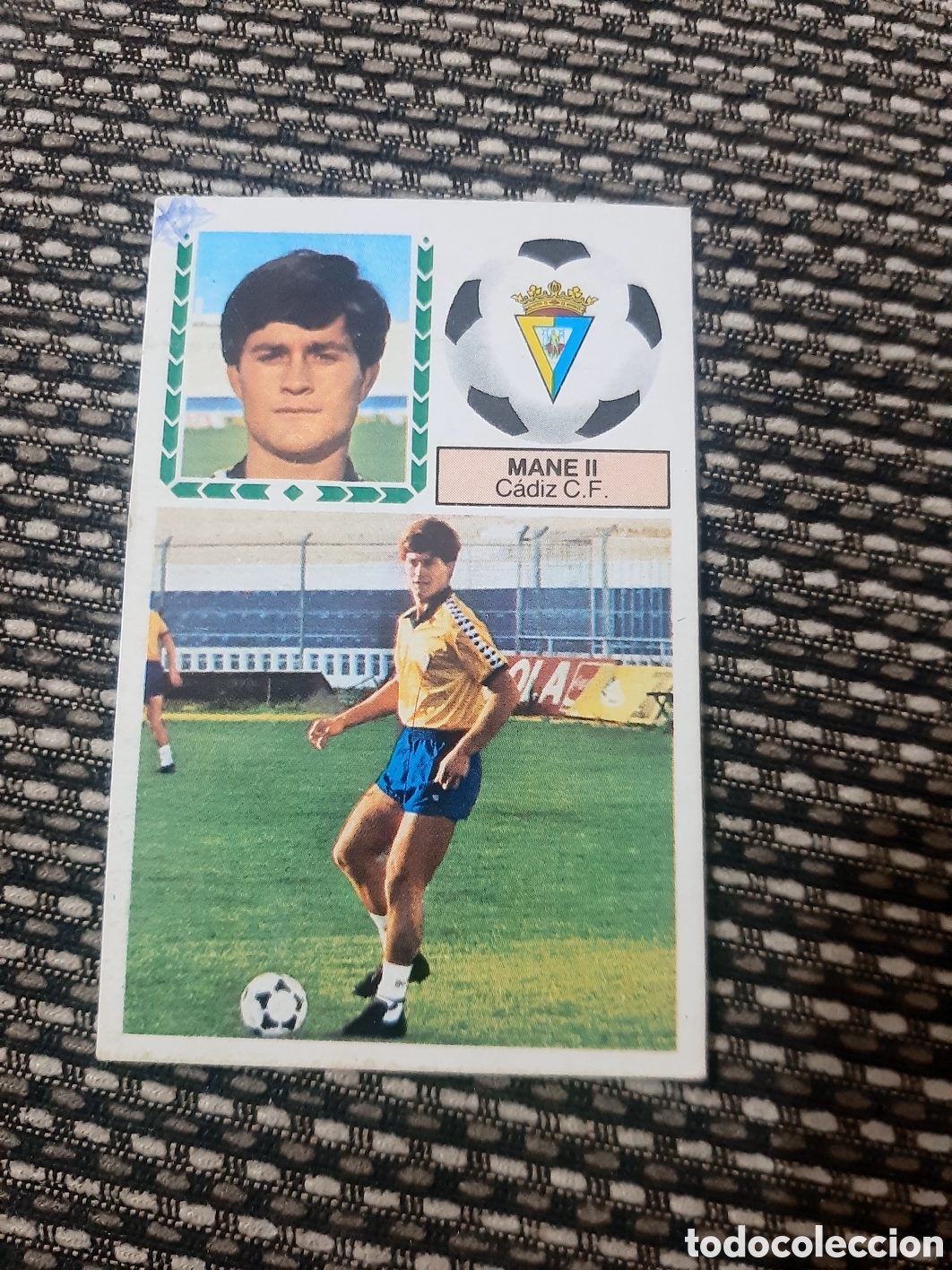 Cromos de f&uacute;tbol: VERSION COLOCA MANE II.. CADIZ.. DESPEGADO ESTE 83 84 #1 - Foto 1