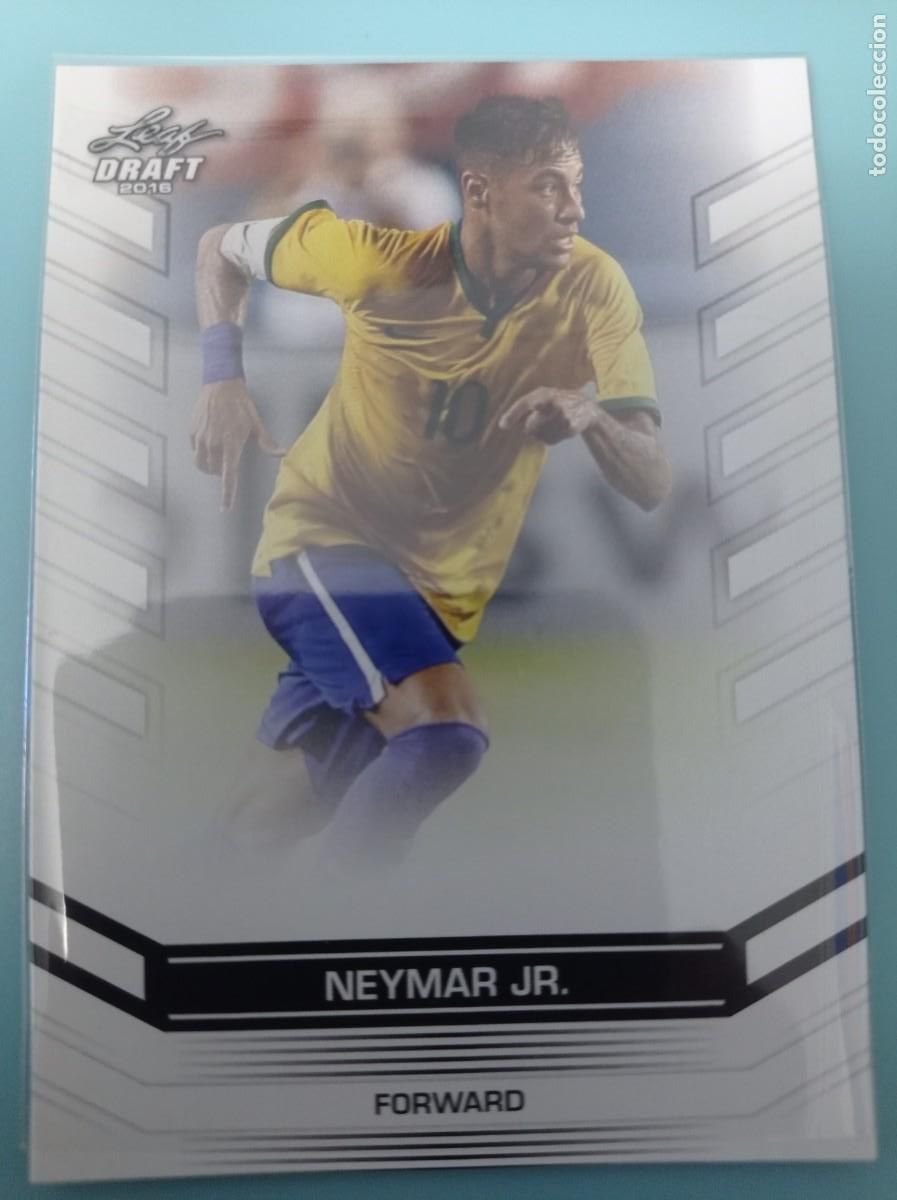 Cromos de f&uacute;tbol: LEAF DRAFT 2016 NEYMAR JR. #19 - Foto 1