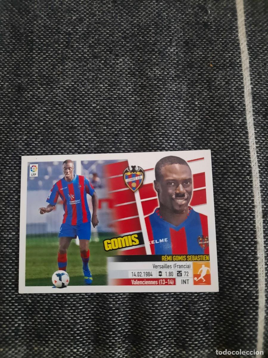 Cromos de f&uacute;tbol: Gomis 9 b coloca levante - Foto 1