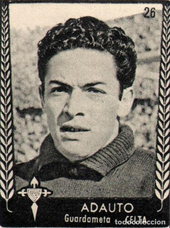 Fu&szlig;ball-Sticker: 1953-54. Cromos Ases del F&uacute;tbol, Bruguera Celta Vigo COMPLETO