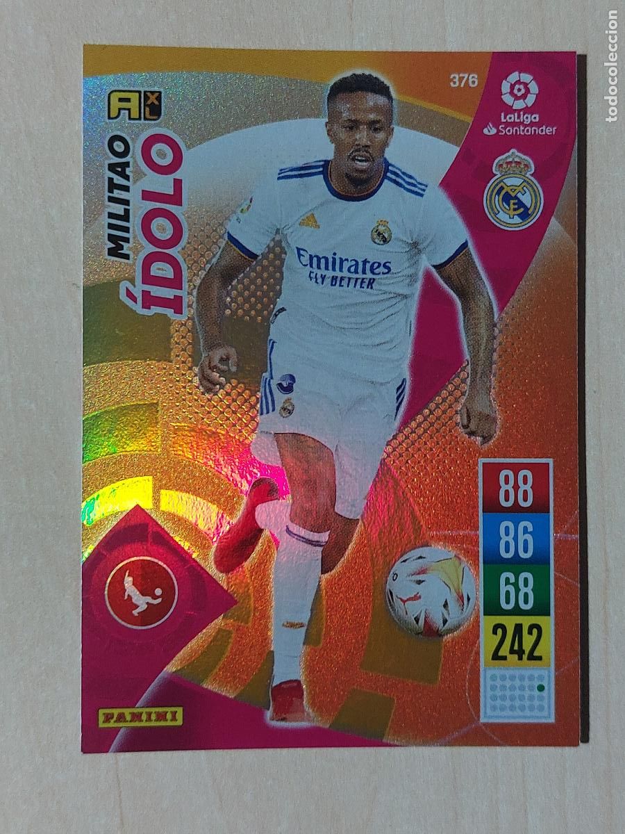 Cartes &agrave; collectionner de Football: FICHA N&ordm; 376 MILITAO - ADRENALYN 21 22 - PANINI 2021 - 22 - CROMO - IDOLO