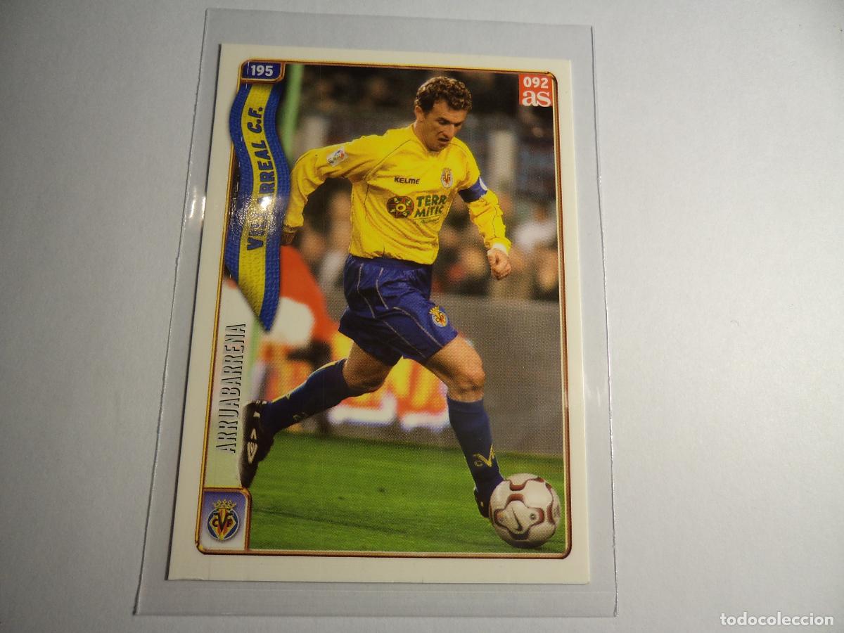 Fu&szlig;ball-Sticker: Mundicromo 92 Arruabarrena 2004 2005 04 05 As. (Ref. 649).