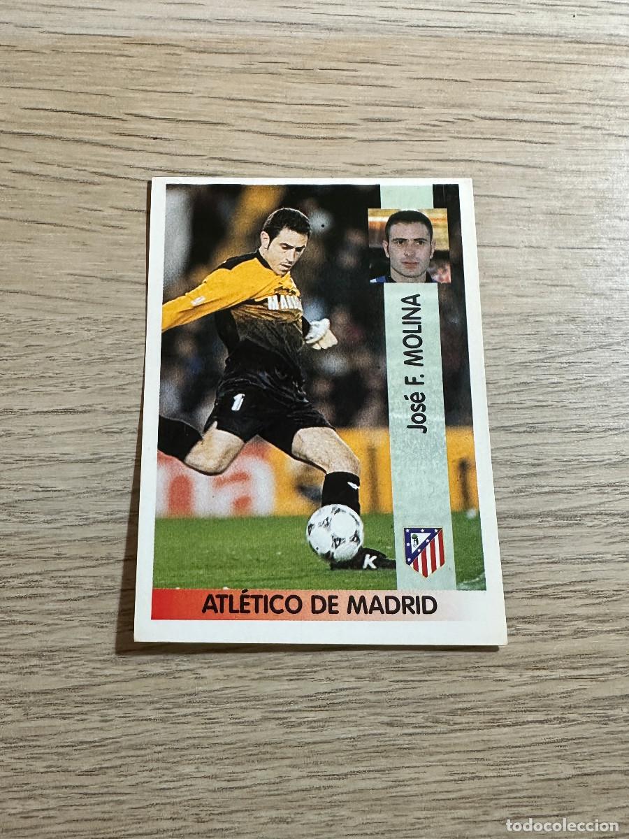 Cromos de f&uacute;tbol: 1 MOLINA ATLETICO DE MADRID - CROMO SIN PEGAR - PANINI 96 97 LIGA 1996 1997