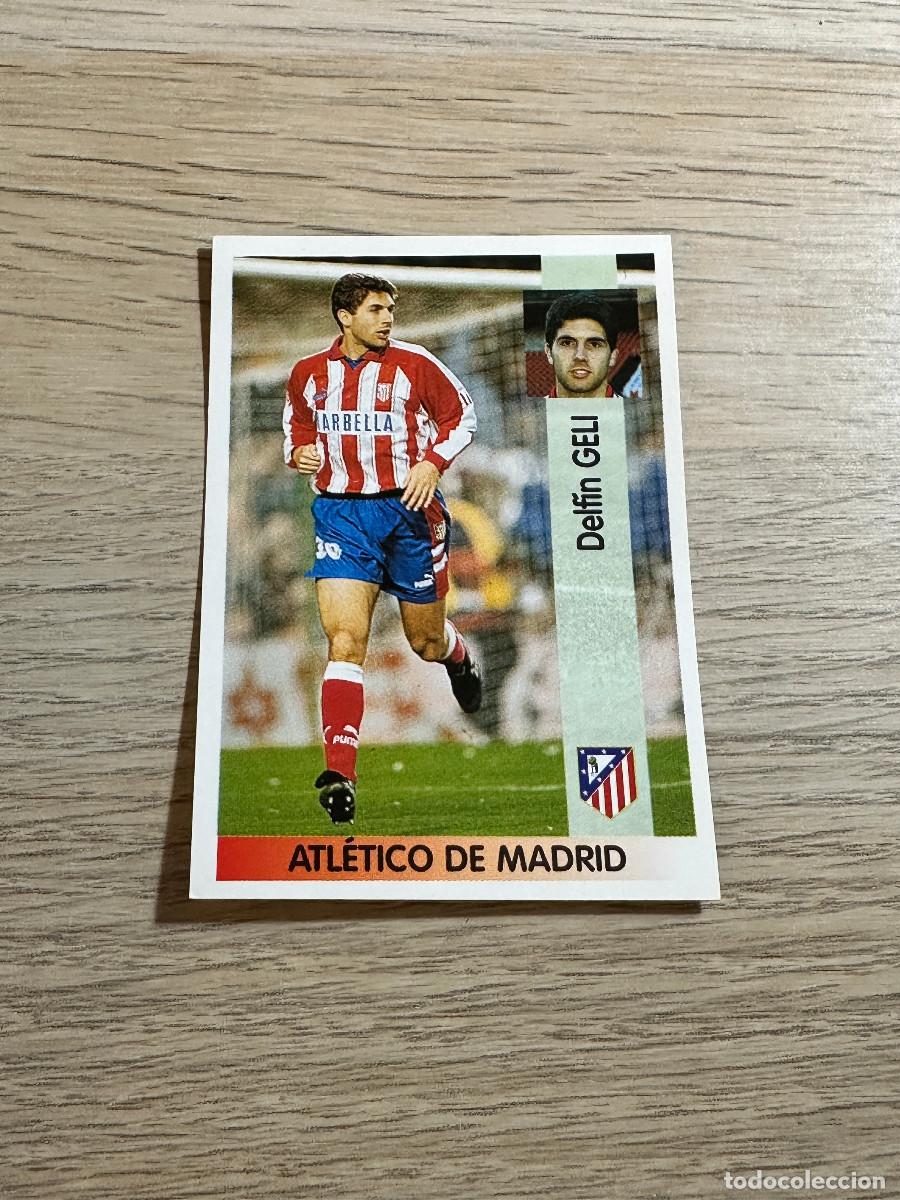 Cromos de f&uacute;tbol: 2 GELI ATLETICO DE MADRID - CROMO SIN PEGAR - PANINI 96 97 LIGA 1996 1997