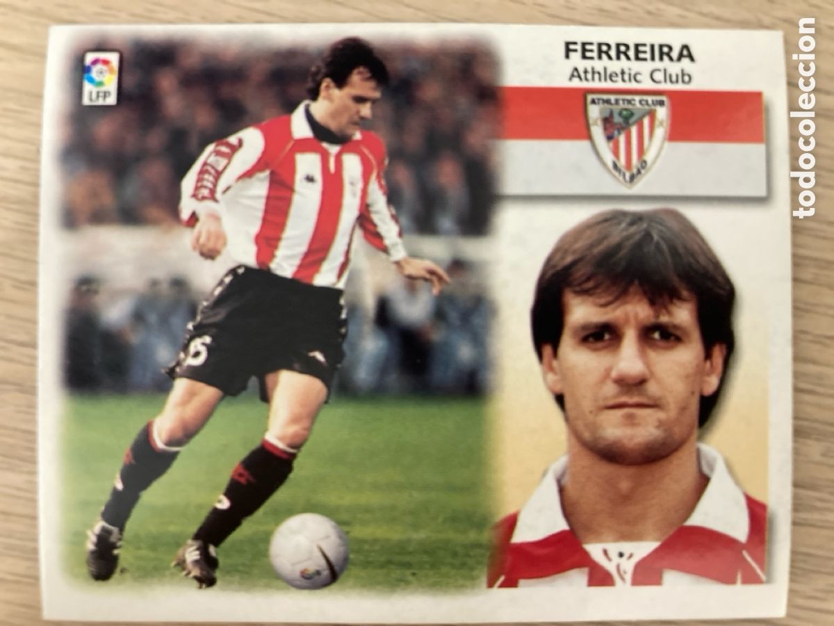 Cromos de F&uacute;tbol: FERREIRA ATHLETIC COLOCA LIGA ESTE 1999 2000 99 00 NUNCA PEGADO SIN PEGAR