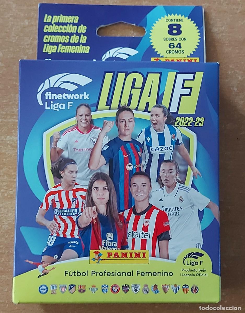 Figurine di Calcio: CAJA NUEVA LIGA F 2022 2023 8 SOBRES SIN ABRIR