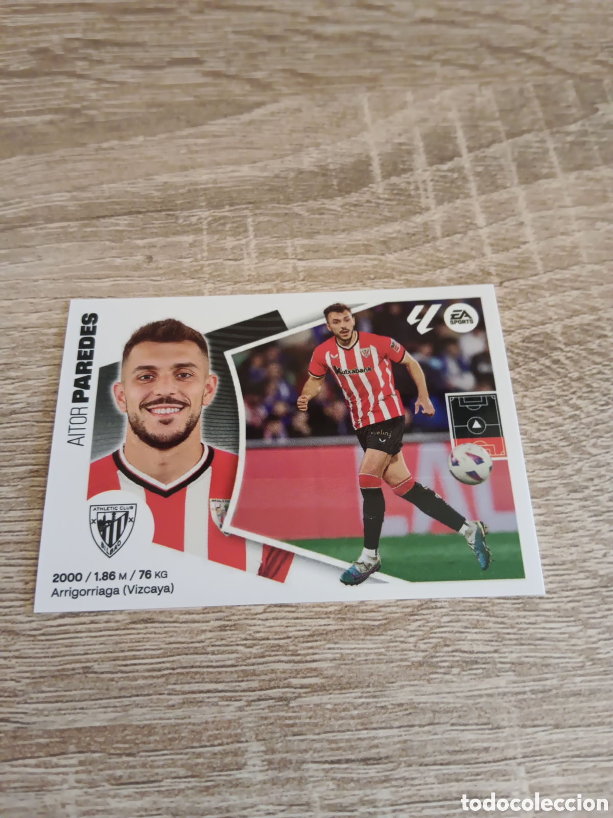Cromos de f&uacute;tbol: Paredes Athletic de Bilbao liga 2024 2025 24 25 ediciones este