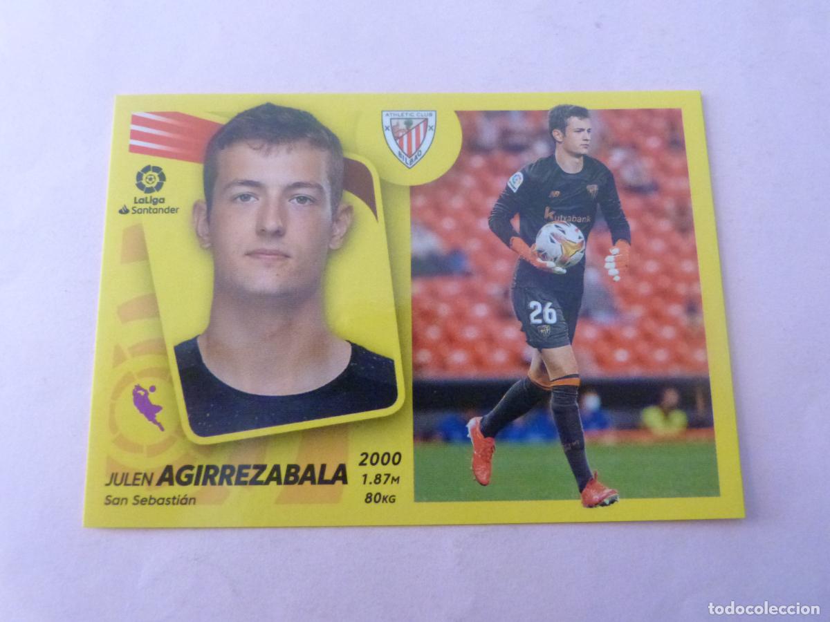 Cromos de f&uacute;tbol: CROMO FUTBOL AGIRREZABALA ATH. BILBAO COLOCA SIN PEGAR N&ordm; 6 BIS LIGA ESTE 2021-2022/21-22 PANINI
