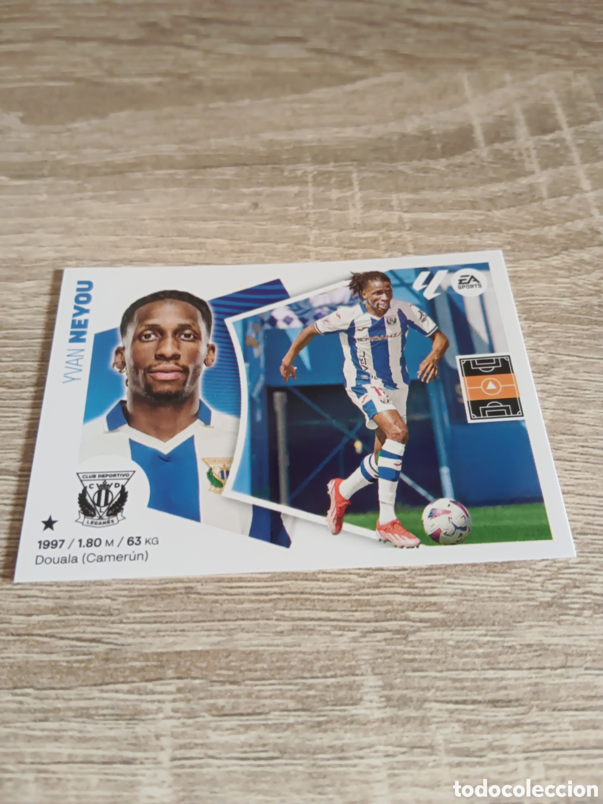 Cartes &agrave; collectionner de Football: Neyou Legan&eacute;s liga 2024 2025 24 25 ediciones este