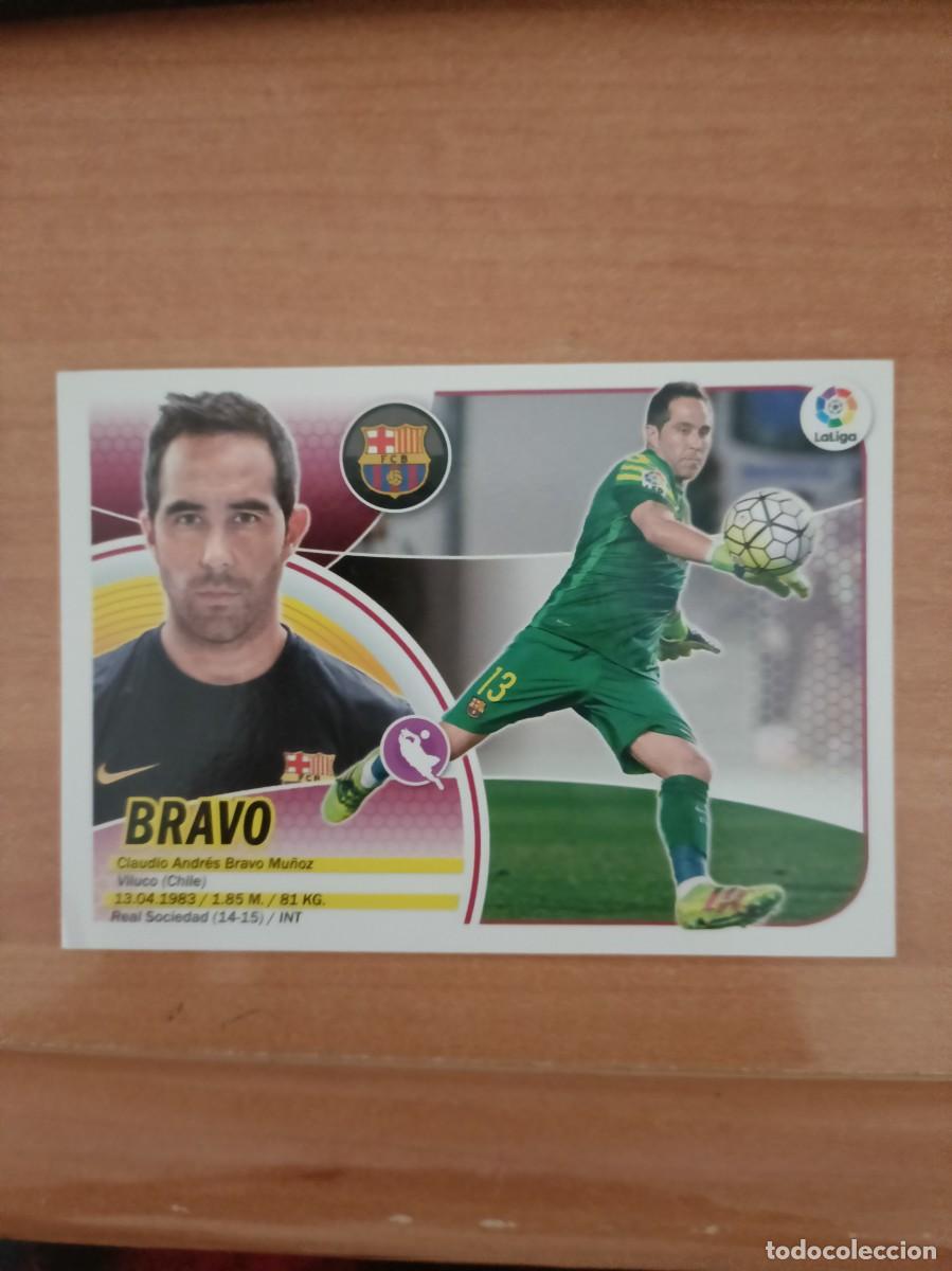 Cromos de f&uacute;tbol: bravo, liga 2016 17. - Foto 1