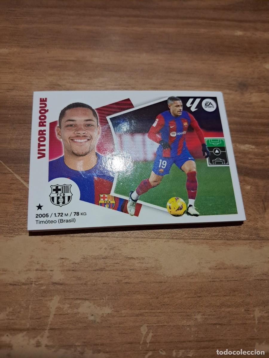 Cromos de F&uacute;tbol: CROMO COLECCIONES ESTE TEMPORADA 24/25: VITOR ROQUE (FC BARCELONA), N&deg; 18B
