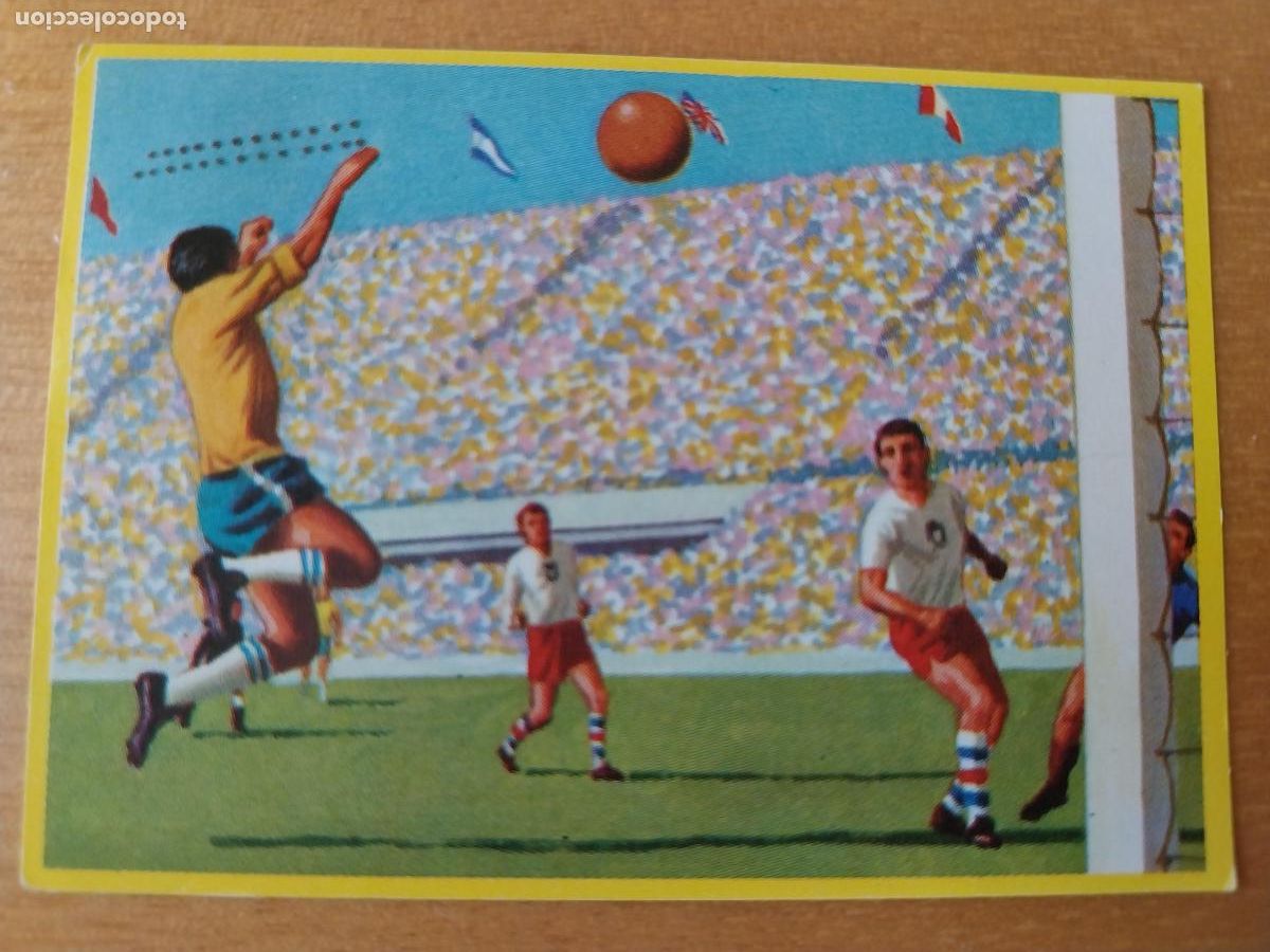 Cromos de F&uacute;tbol: FUTBOL ACCION DANONE GENTO PROMO YOGUR MUNDIAL ESPA&Ntilde;A 1982 CROMO N&ordm; 61 SIN PEGAR NUNCA ORIGINAL