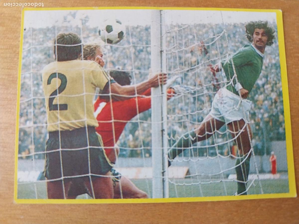 Cromos de F&uacute;tbol: FUTBOL ACCION DANONE GENTO PROMO YOGUR MUNDIAL ESPA&Ntilde;A 1982 CROMO N&ordm; 73 SIN PEGAR NUNCA ORIGINAL