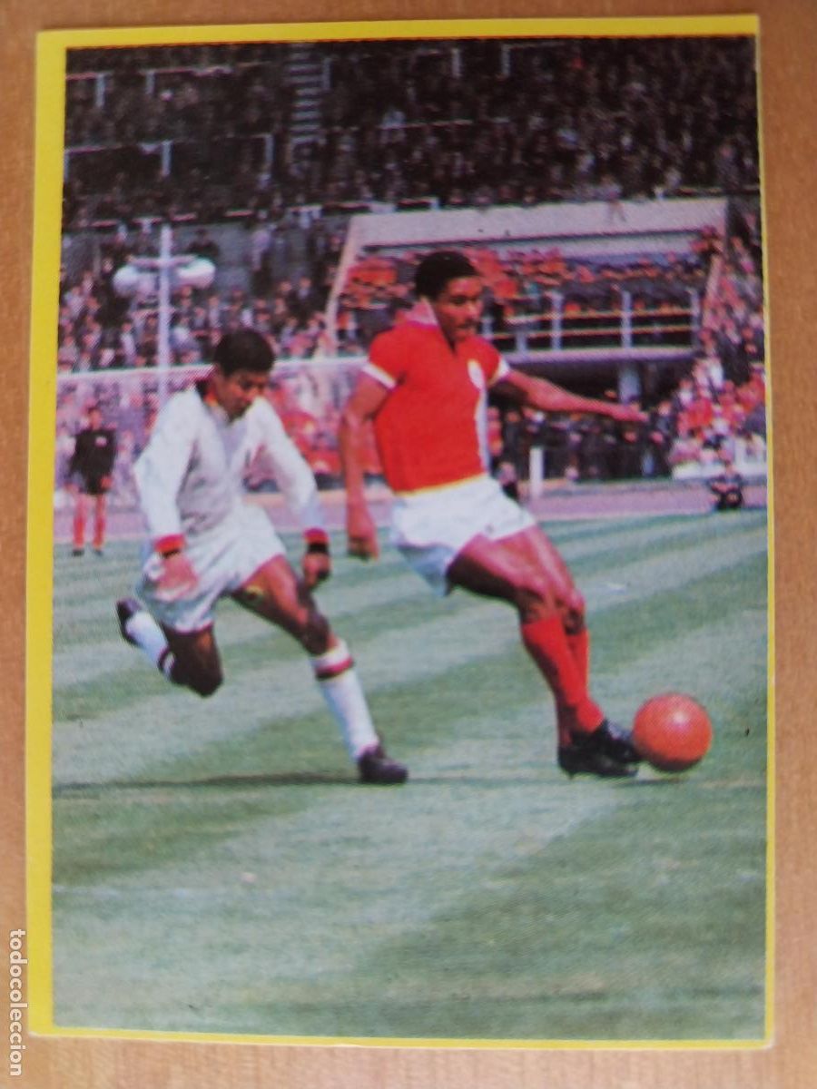 Cromos de F&uacute;tbol: FUTBOL ACCION DANONE YOGUR MUNDIAL ESPA&Ntilde;A 1982 CROMO N&ordm; 67 SIN PEGAR NUNCA ORIGINAL