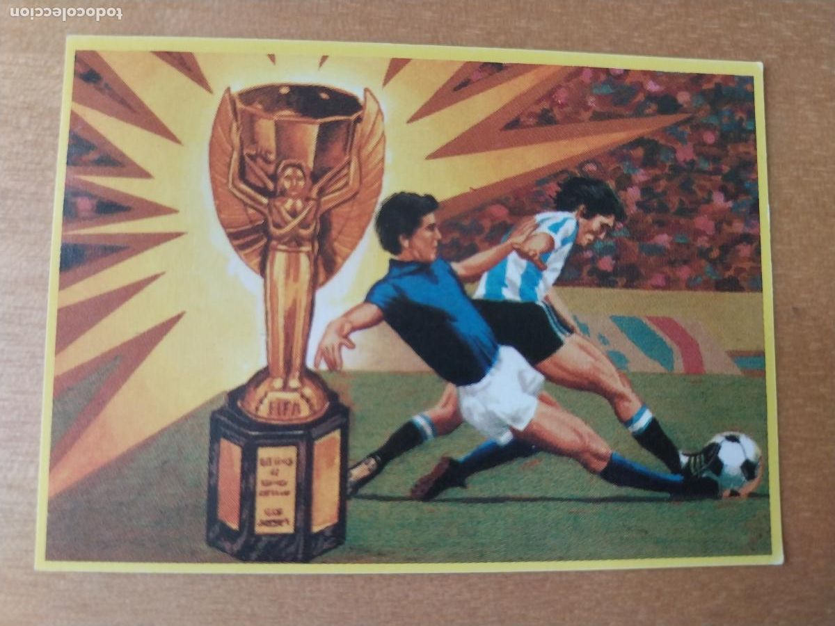 Cromos de F&uacute;tbol: FUTBOL ACCION DANONE YOGUR MUNDIAL ESPA&Ntilde;A 1982 CROMO N&ordm; 68 SIN PEGAR NUNCA ORIGINAL