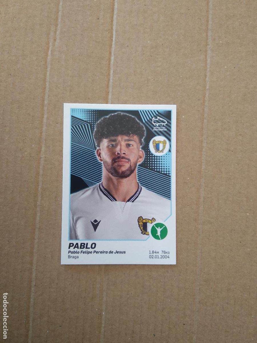 Cromos de f&uacute;tbol: 144 PABLO FAMALICAO CROMO FUTBOL PANINI FUTEBOL 21-22 LIGA NOS PORTUGAL 2021-2022