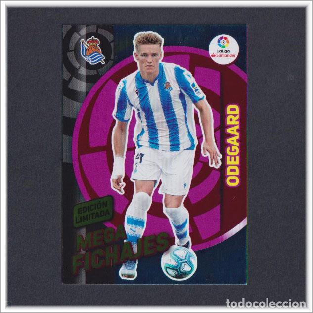 Cromos de f&uacute;tbol: MEGACRACKS 2019 2020 19 20 PANINI ODEGAARD EDICI&Oacute;N LIMITADA FICHAJE REAL SOCIEDAD MEGA CRACKS MGK