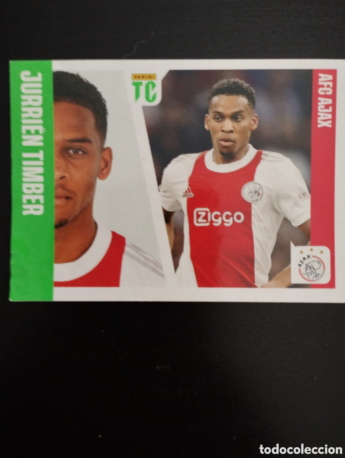 Cromos de f&uacute;tbol: Jurri&euml;n Timber AFC Ajax 342. Cromo - Foto 1