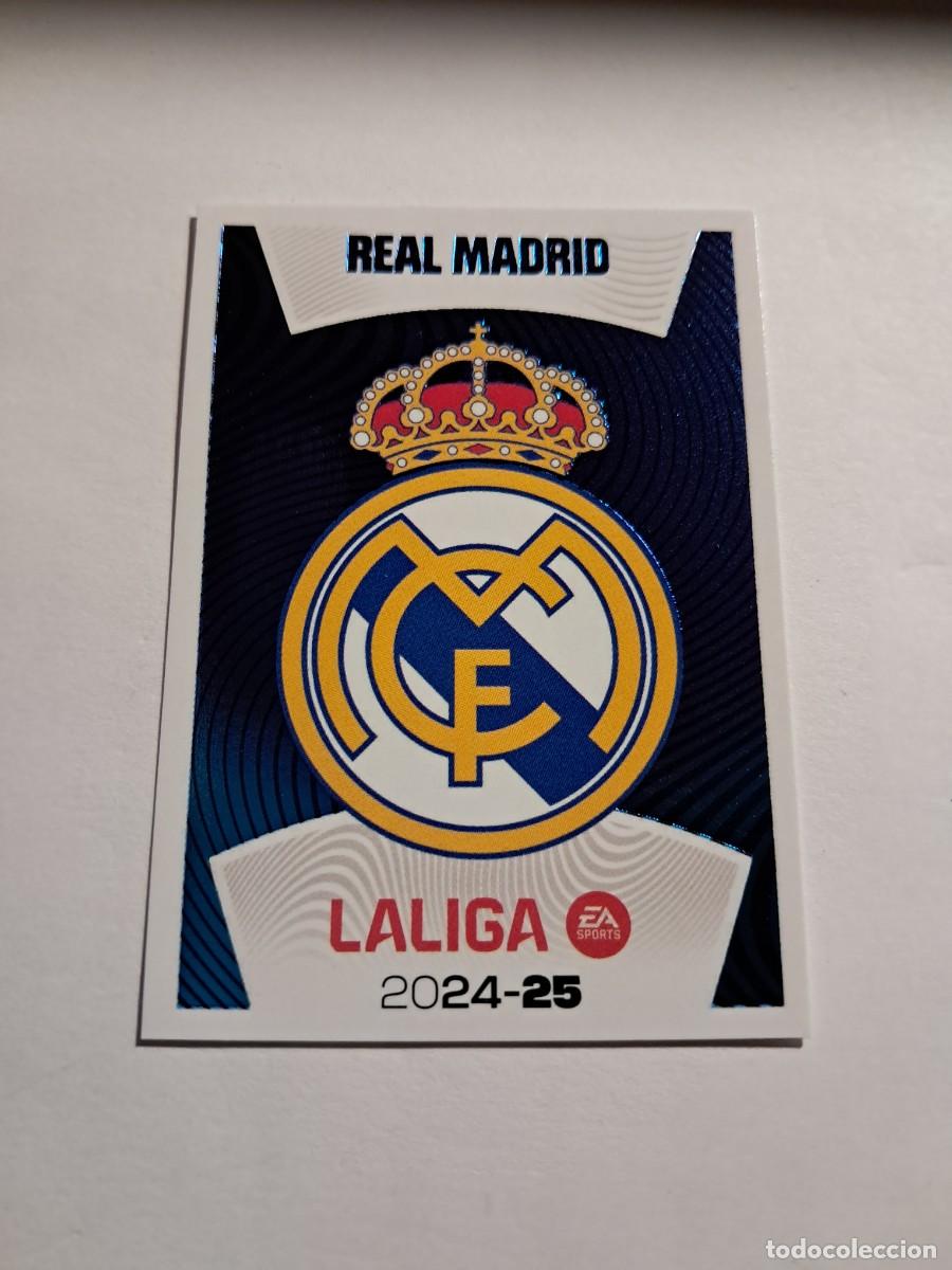 Cartes &agrave; collectionner de Football: CROMO COLECCIONES ESTE TEMPORADA 24/25: ESCUDO (REAL MADRID), N&deg; 1