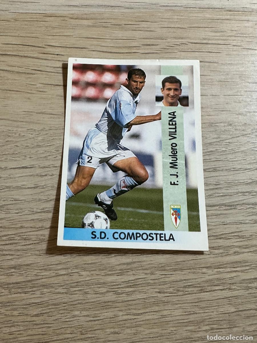 Cromos de f&uacute;tbol: 147 VILLENA COMPOSTELA - CROMO SIN PEGAR - PANINI 96 97 LIGA 1996 1997