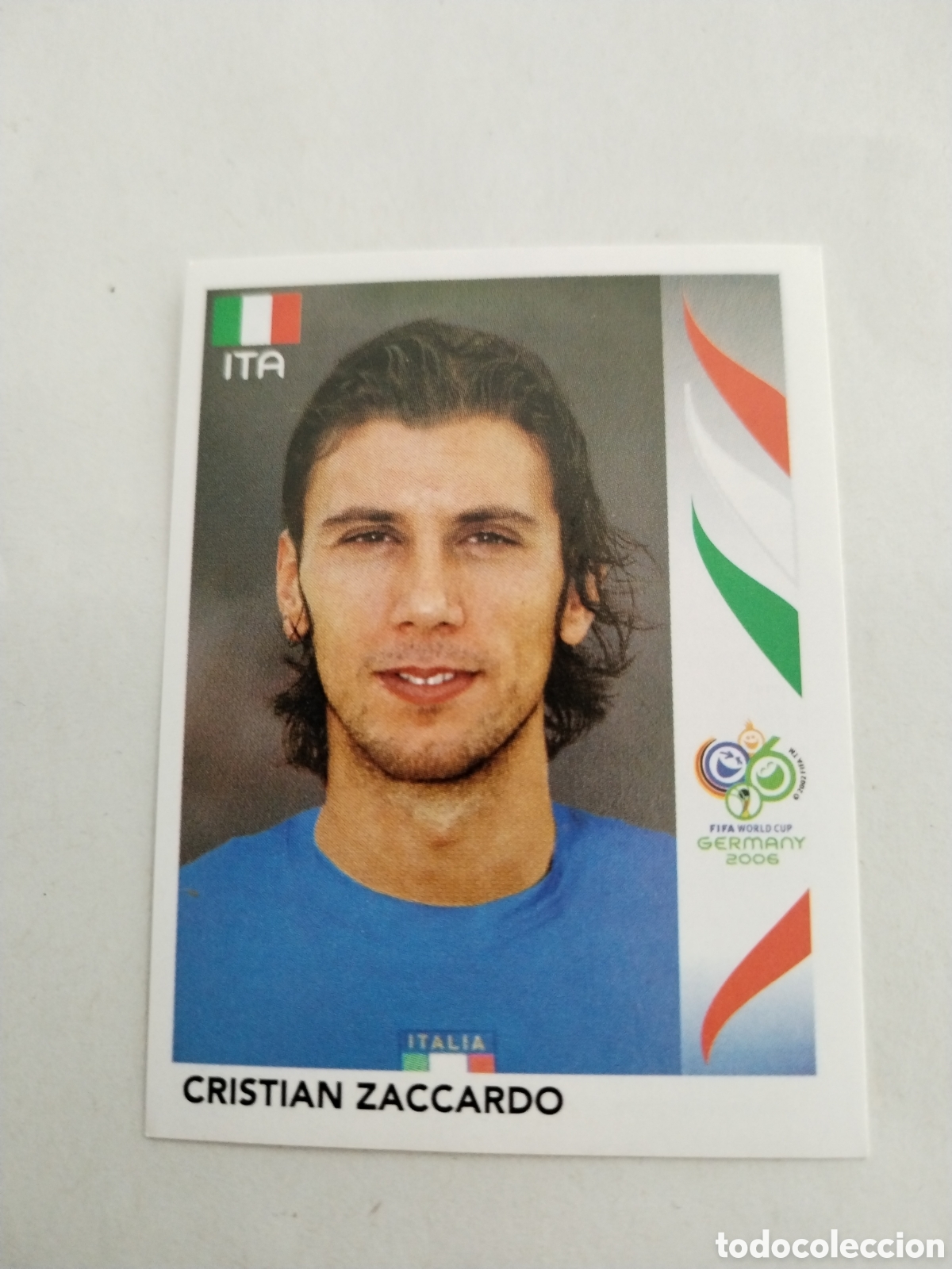 Cromos de F&uacute;tbol: Cromo f&uacute;tbol fifa world cup Germany 2006 panini Italia Zaccardo 329