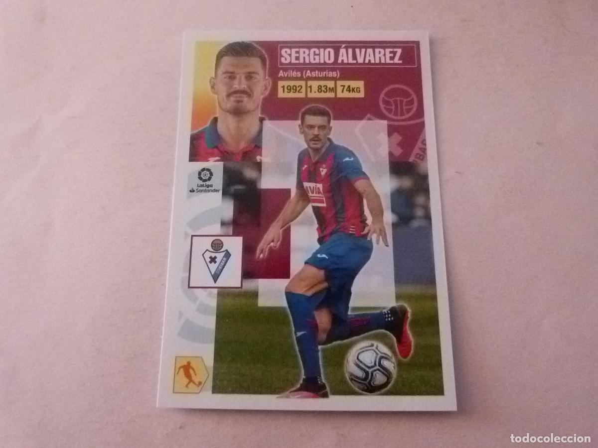 Fu&szlig;ball-Sticker: CROMO FUTBOL SERGIO ALVAREZ S.D. EIBAR SIN PEGAR N&ordm; 11 LIGA ESTE 2020-2021/20-21