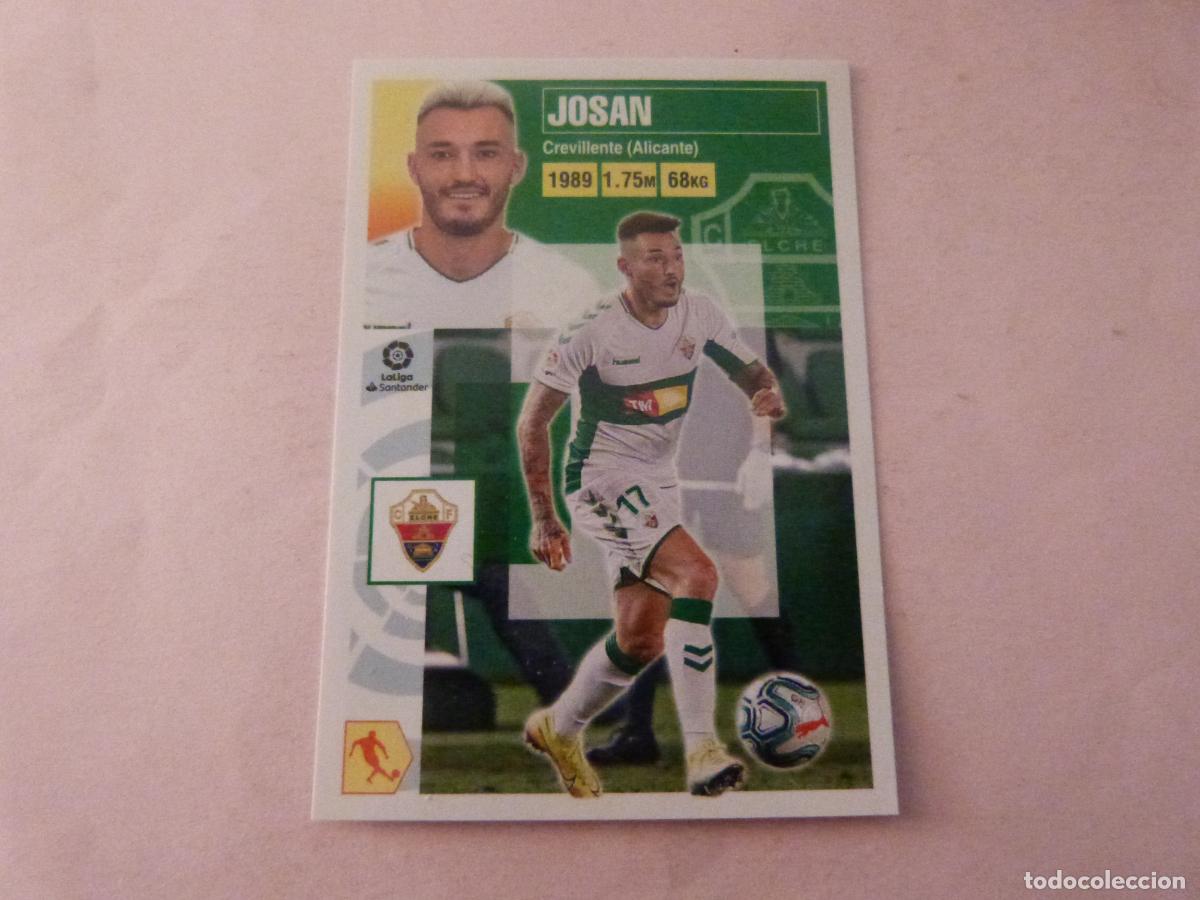 Fu&szlig;ball-Sticker: CROMO FUTBOL JOSAN ELCHE C.F. SIN PEGAR N&ordm; 12 LIGA ESTE 2020-2021/20-21