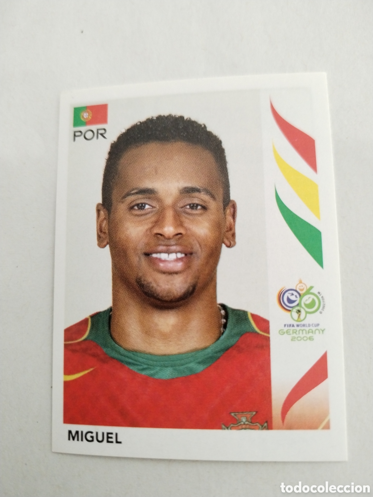 Cromos de Futebol: Cromo f&uacute;tbol fifa world cup Germany 2006 panini Portugal Miguel 287