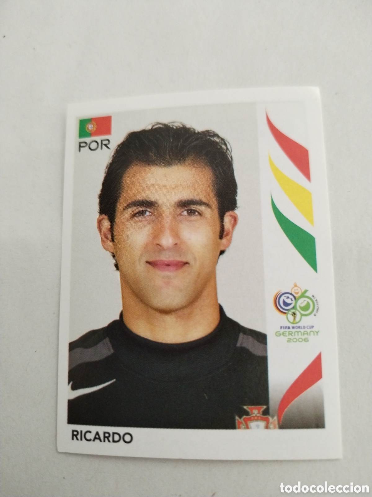 Figurine di Calcio: Cromo f&uacute;tbol fifa world cup Germany 2006 panini Portugal Ricardo 284