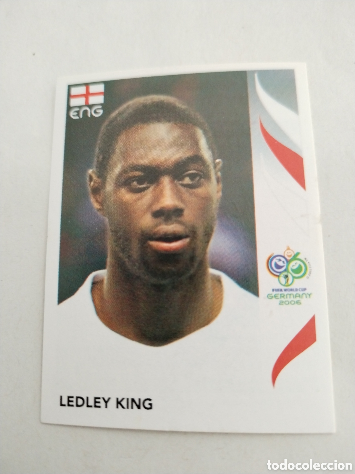 Figurine di Calcio: Cromo f&uacute;tbol fifa world cup Germany 2006 panini Inglaterra King 100