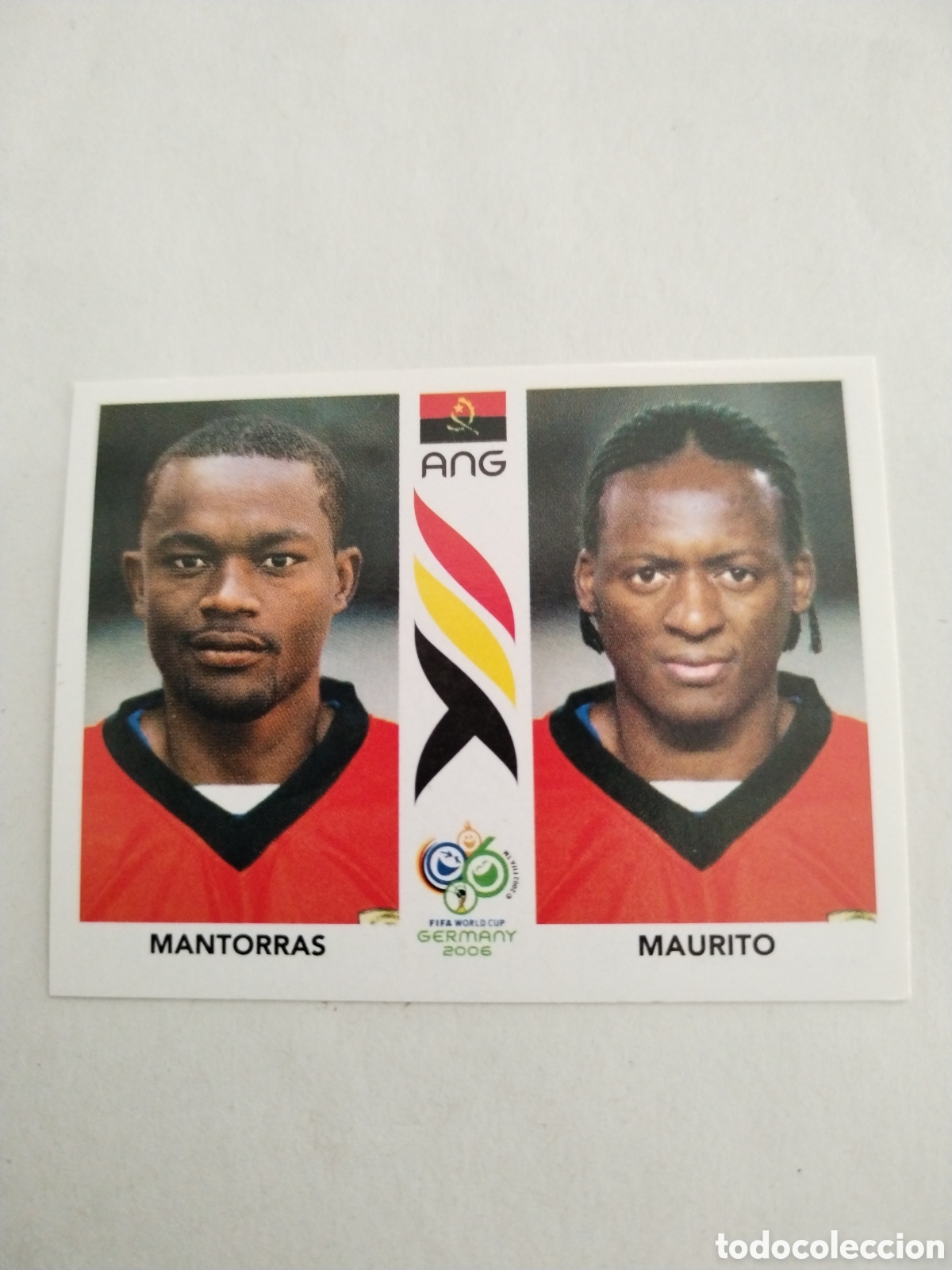 Cromos de F&uacute;tbol: Cromo f&uacute;tbol fifa world cup Germany 2006 panini Angola Mantorras Maurito 310