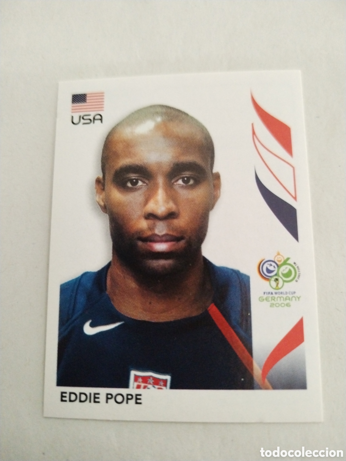 Cromos de F&uacute;tbol: Cromo f&uacute;tbol fifa world cup Germany 2006 panini USA Pope 348