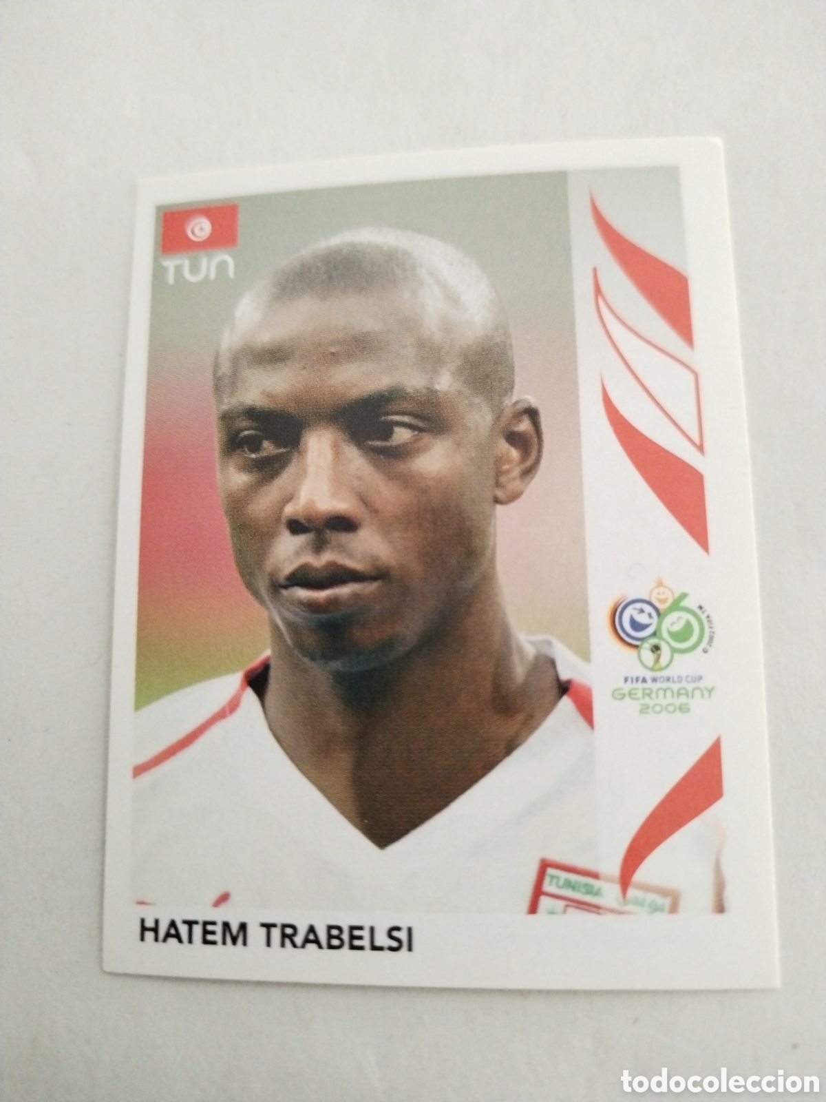 Cromos de F&uacute;tbol: Cromo f&uacute;tbol fifa world cup Germany 2006 panini T&uacute;nez Trabelsi 575