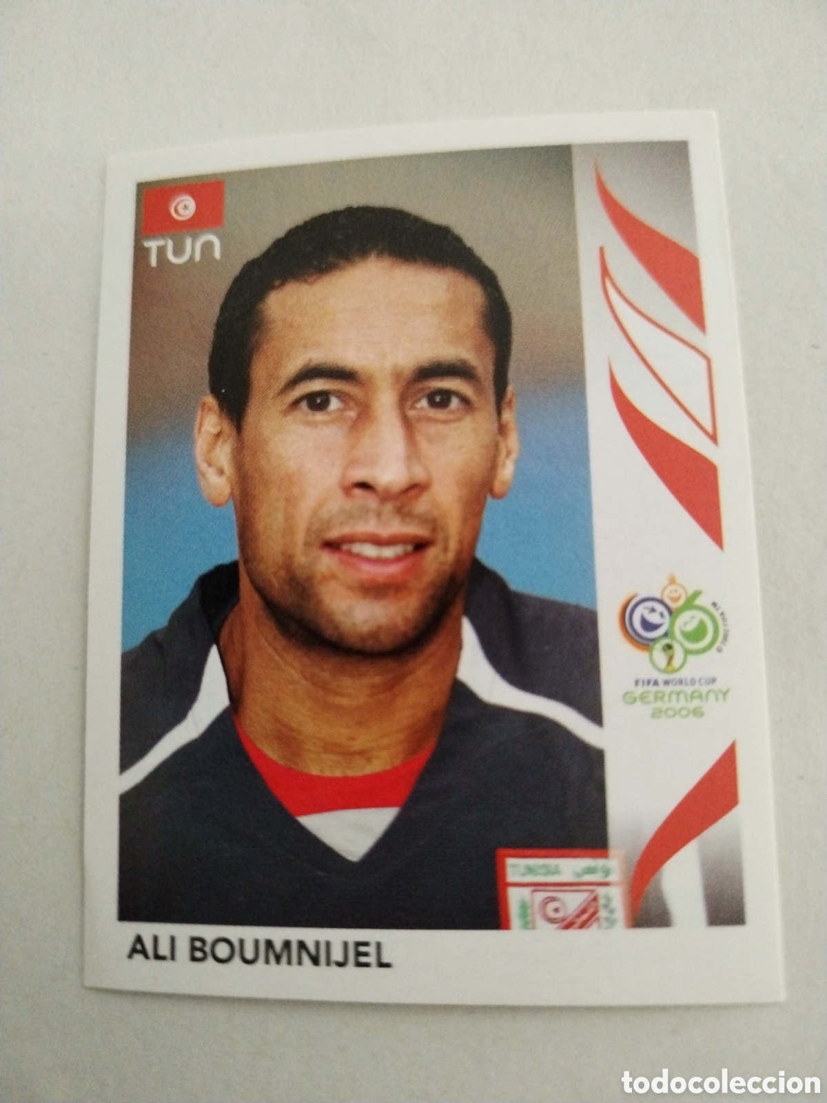 Cromos de F&uacute;tbol: Cromo f&uacute;tbol fifa world cup Germany 2006 panini T&uacute;nez Boumnijel 570