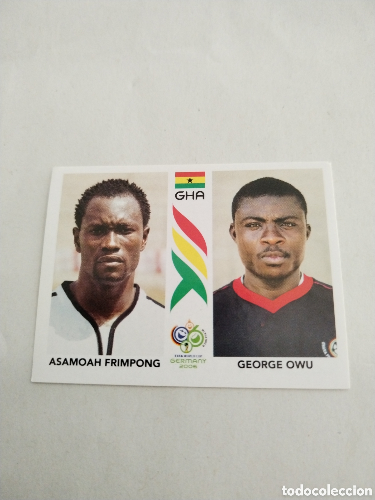 Cromos de F&uacute;tbol: Cromo f&uacute;tbol fifa world cup Germany 2006 panini Ghana Frimpong Owu 320