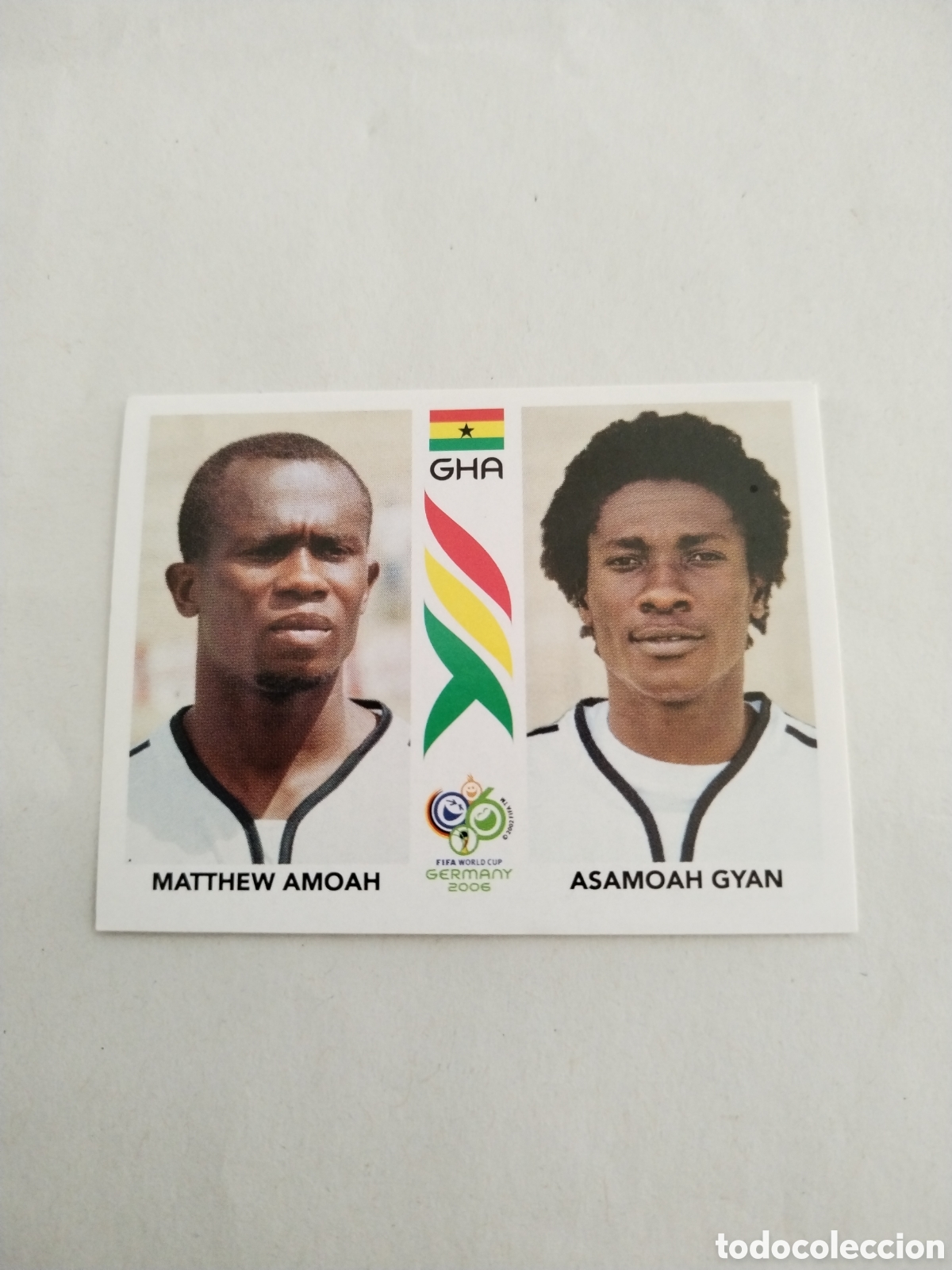 Cromos de F&uacute;tbol: Cromo f&uacute;tbol fifa world cup Germany 2006 panini Ghana Amoah Gyan 319