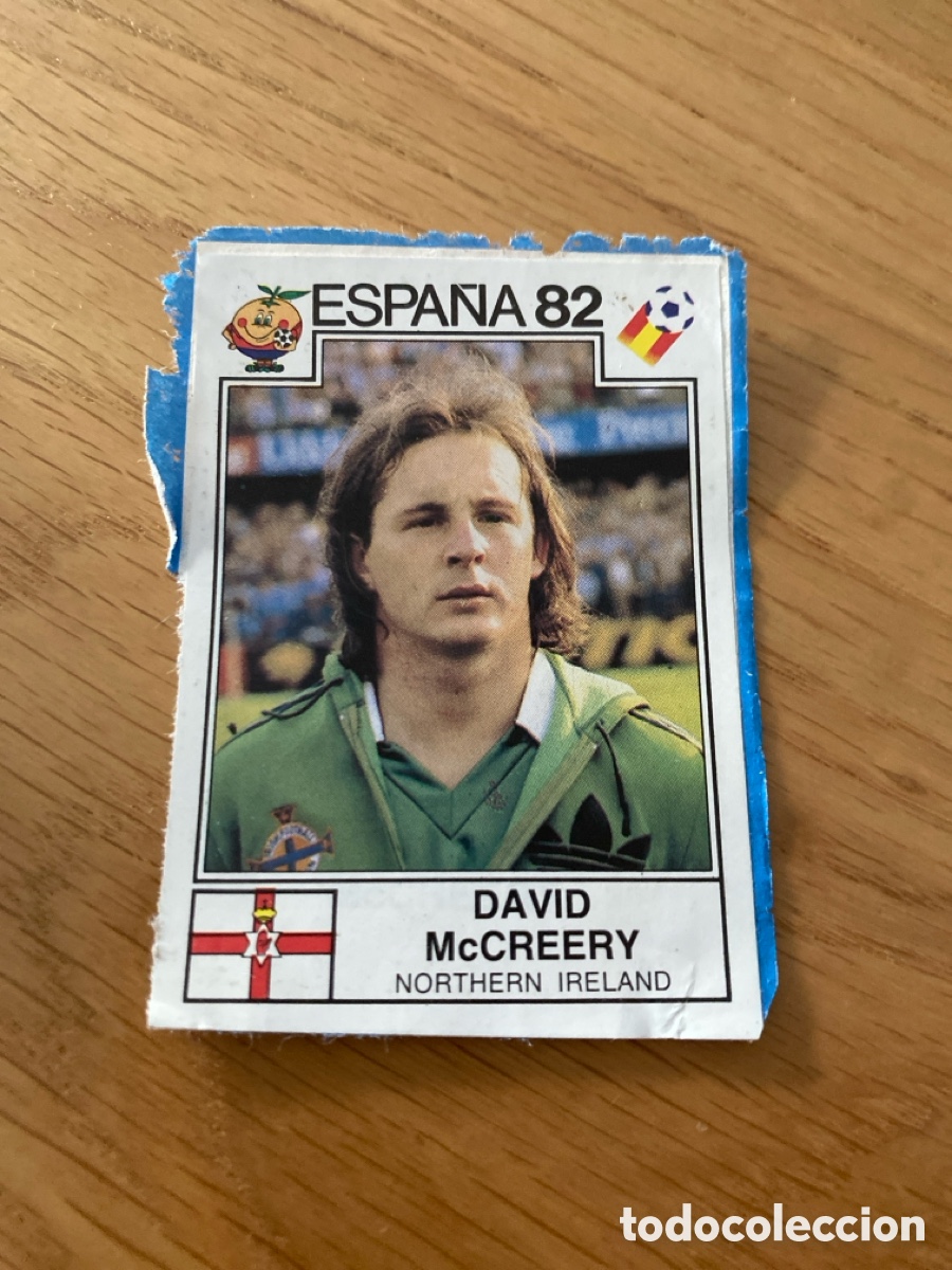 Cromos de F&uacute;tbol: Cromo panini mundial Espa&ntilde;a 82 n&uacute;mero 340 McCreery - Stickers album world cup Spain 1982