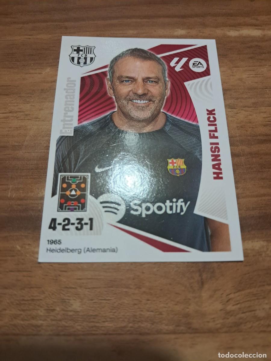Cromos de F&uacute;tbol: CROMO COLECCIONES ESTE TEMPORADA 24/25: ENTRENADOR HANSI FLICK (FC BARCELONA), N&deg; 2