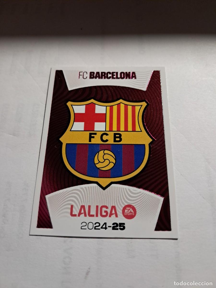 Cromos de F&uacute;tbol: CROMO COLECCIONES ESTE TEMPORADA 24/25: ESCUDO (FC BARCELONA), N&deg; 1