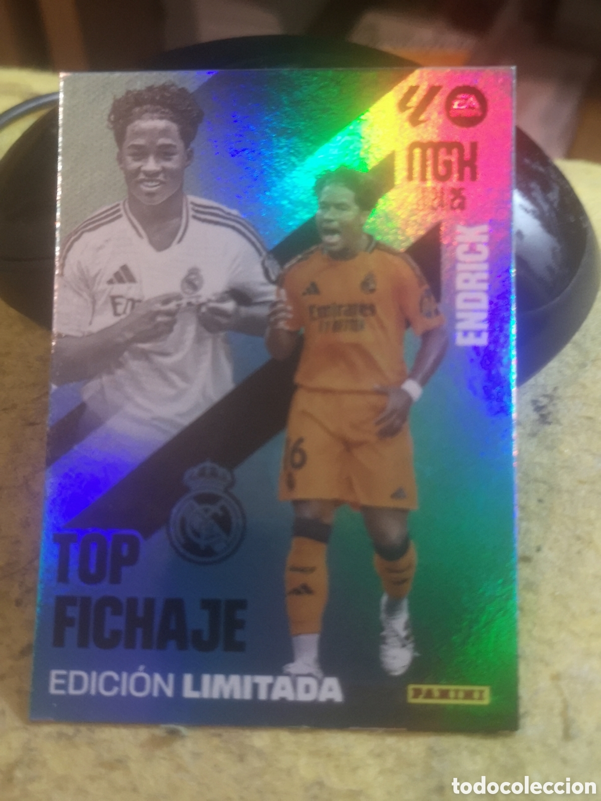 Cromos de f&uacute;tbol: ENDRICK TOP FICHAJE EDICION LIMITADA MEGACRACKS 2024 2025 / 24 25 - REAL MADRID