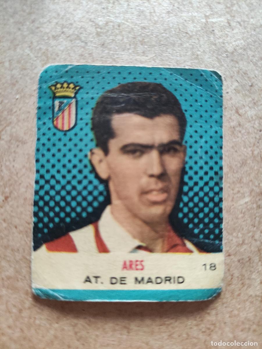 Cromos de f&uacute;tbol: CROMO ARES AT. DE MADRID ALBUM CAMPEONES 1958 N&ordm;18 EDICIONES BRUGUERA 1957