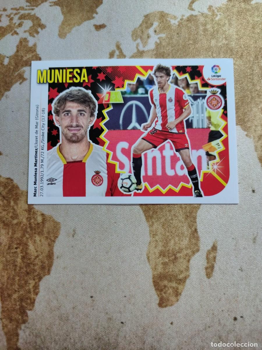 Fu&szlig;ball-Sticker: Liga ESTE Gir&oacute;na 4 B MUNIESA 2018-19 18 19